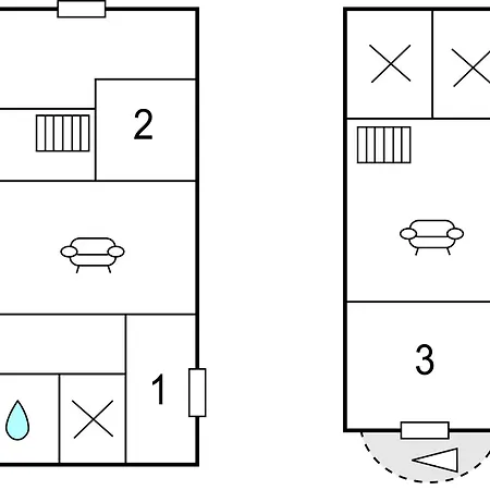 펜션 Holiday Home Harpelunde With Fireplace I